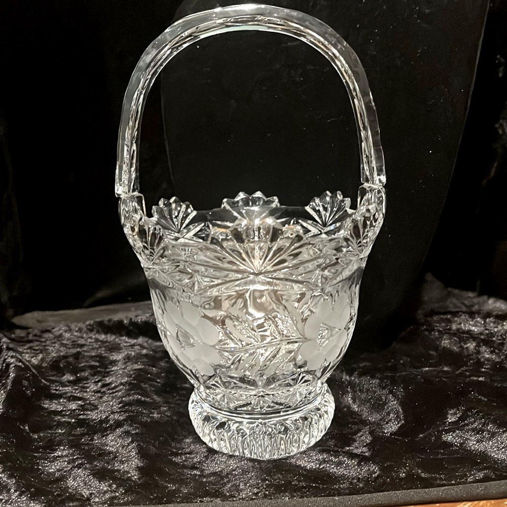 Imperial Lead Crystal Basket
